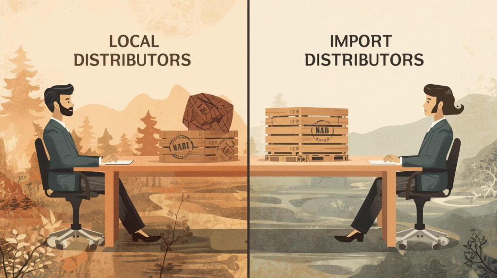 Distributor Lokal vs Distributor Impor Mana Lebih Menguntungkan untuk Bisnis Kayu Anda